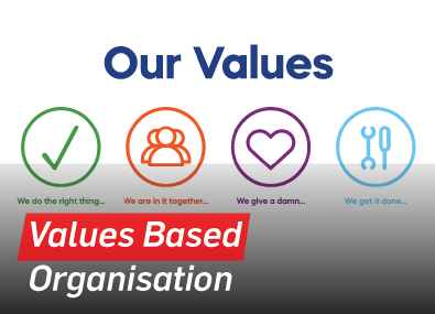 Values based organisation