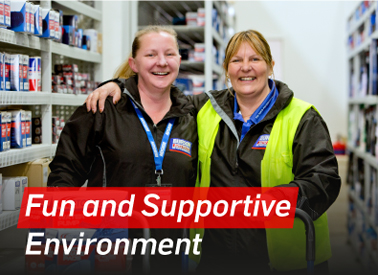 Fun and supportive organisation
